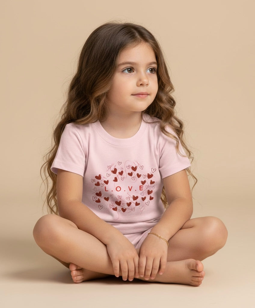 'L.O.V.E' Soft Cotton T-Shirt
